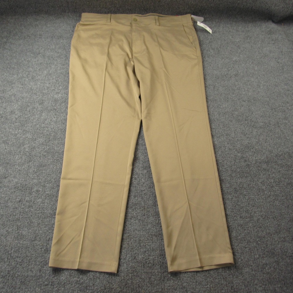 Pro‎ Tour Pants Mens 38x32 Tan MotionPlay 360 Golf Comfort Stretch Tech UPF 50